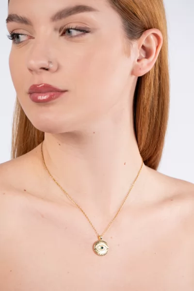 Necklace Eye Gold