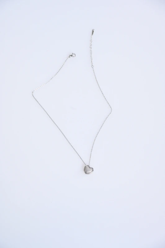 Necklace Heart Strass 