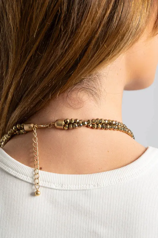 Κολιέ Loriat Διπλό Χάντρες