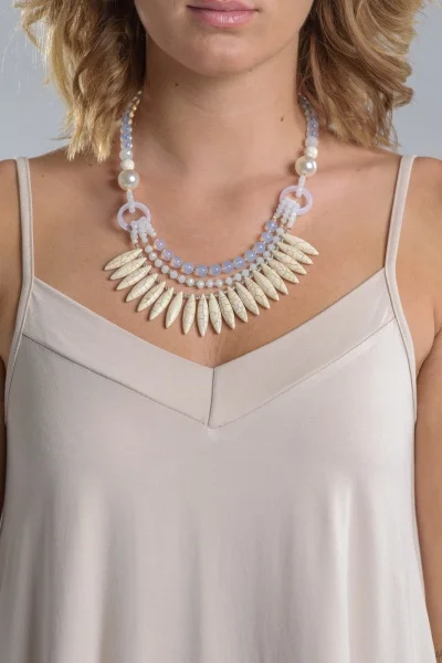 Necklace Maya Beige