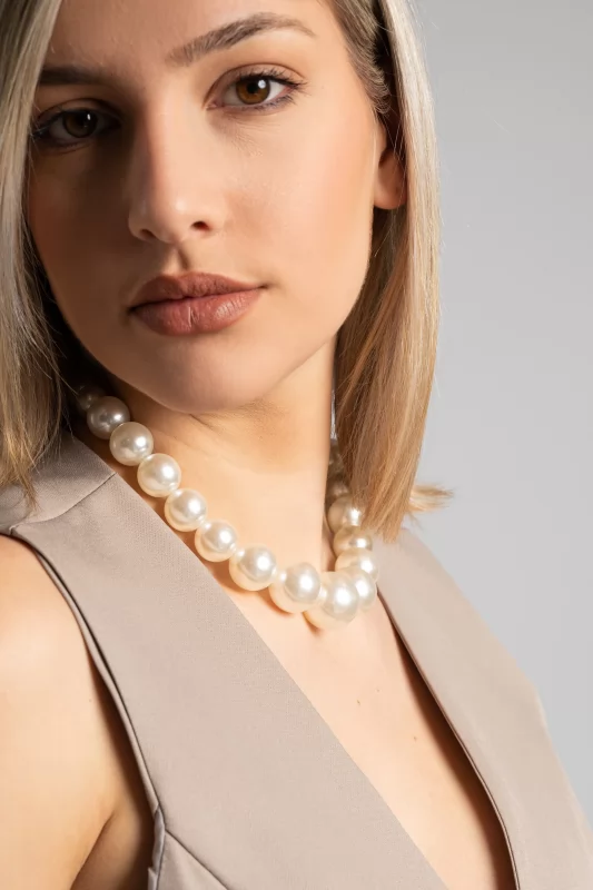 Necklace Large Pearls