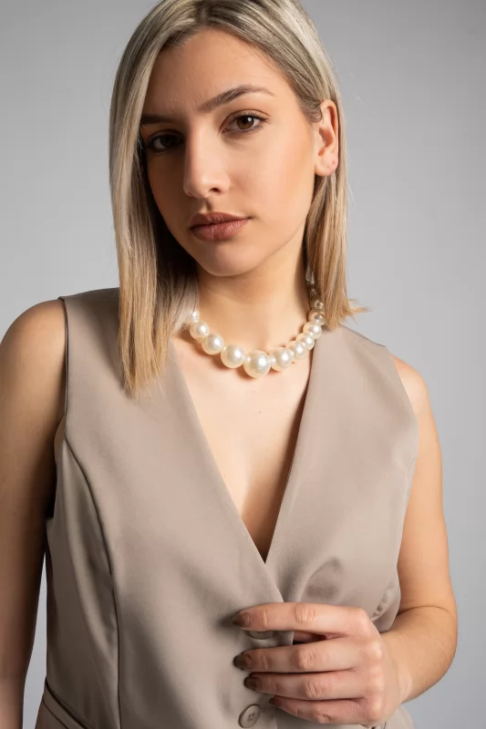 Necklace Large Pearls