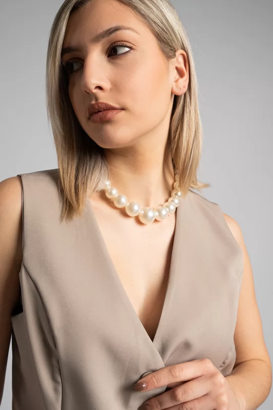 Necklace Large Pearls