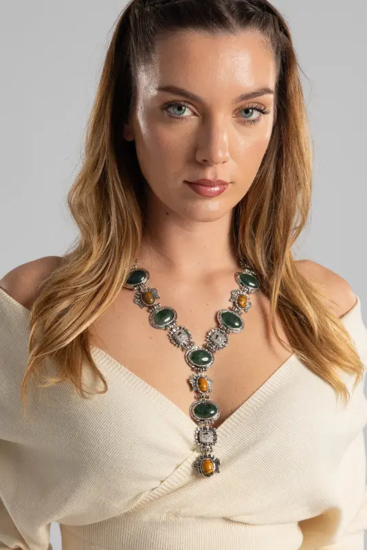 Κολιέ Μενταγιόν Ρετρό