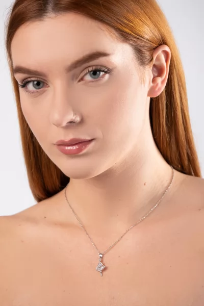 Necklace Ballerina Silver