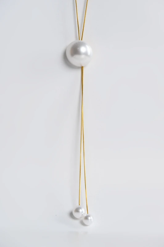 Opera Necklace Decorative Pearls 