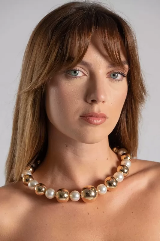 Princess Necklace Pearls
