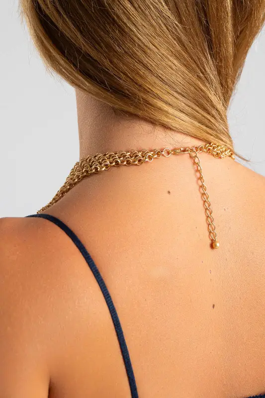 Necklace Statement Braided 
