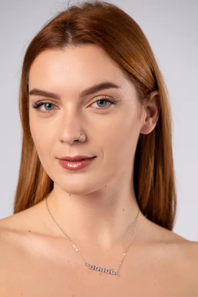 Necklace Tetris Silver
