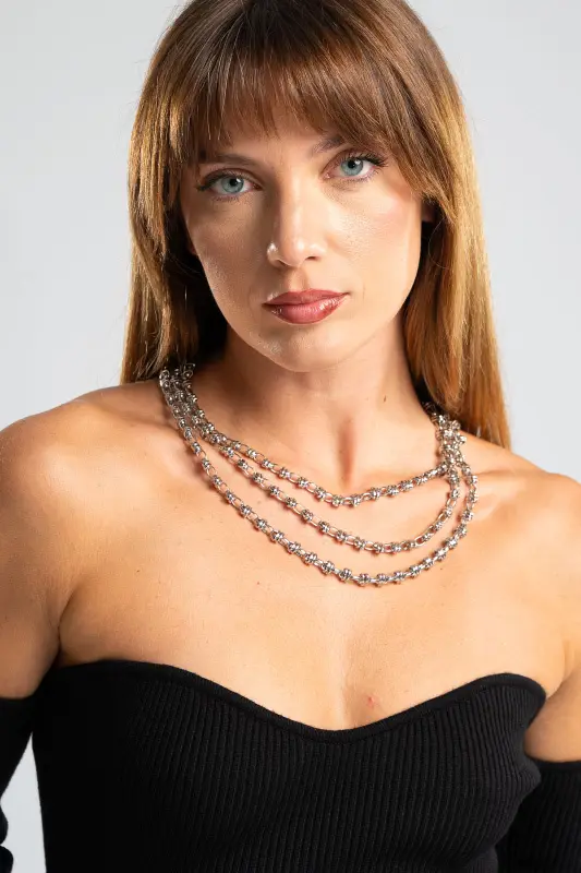 Triple Chain Necklace