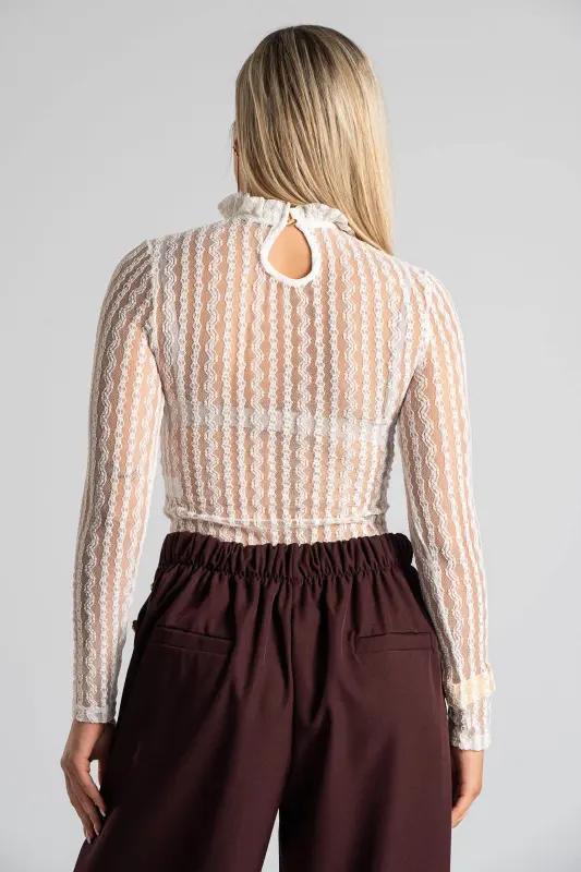 Bodysuit Transparency Lace