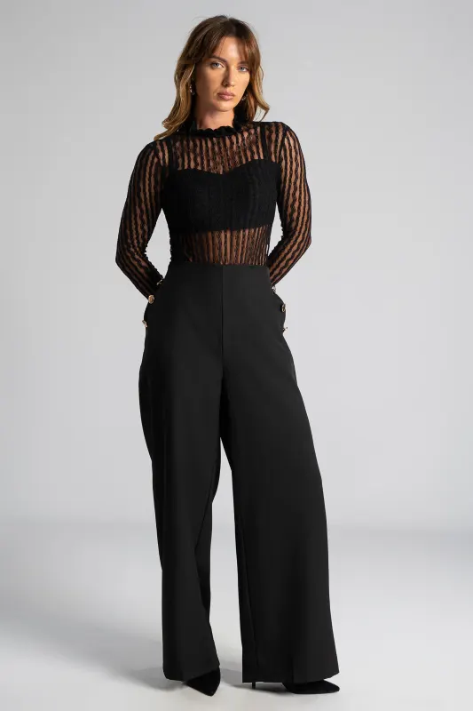 Bodysuit Transparency Lace