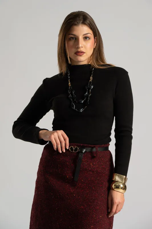 Κορμάκι Νημάτινο Ντραπέ Λαιμόκοψη