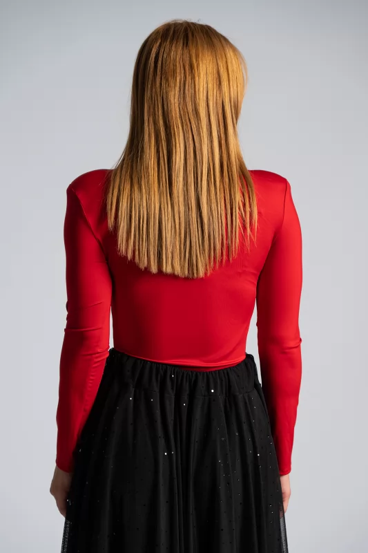 Bodysuit V Neckline