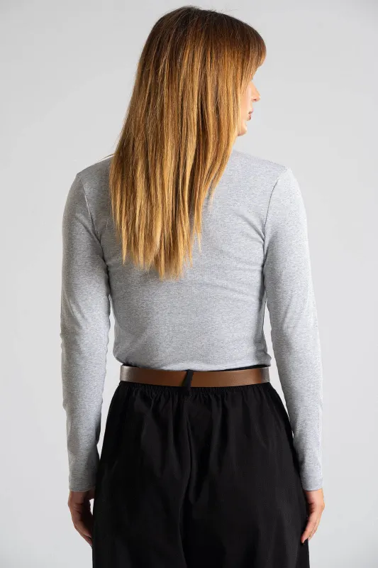 Bodysuit Cotton Round Necklace