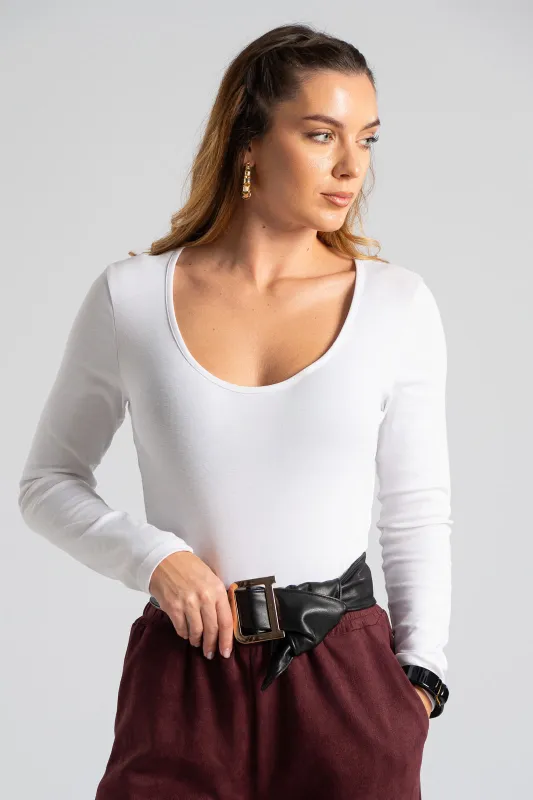 Κορμάκι Βαμβακερό Στρογγυλή Λαιμόκοψη