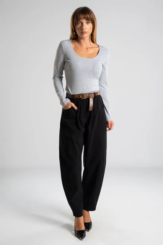 Bodysuit Cotton Round Necklace
