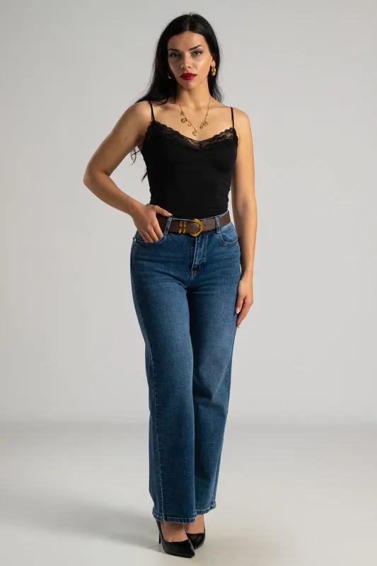 Κορμάκι Ζέρσει Δαντέλα