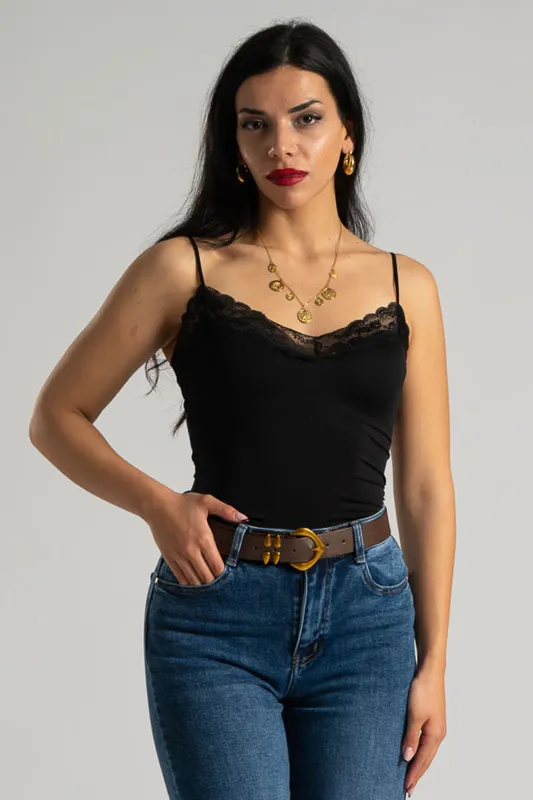 Bodysuit Jersey Lace 