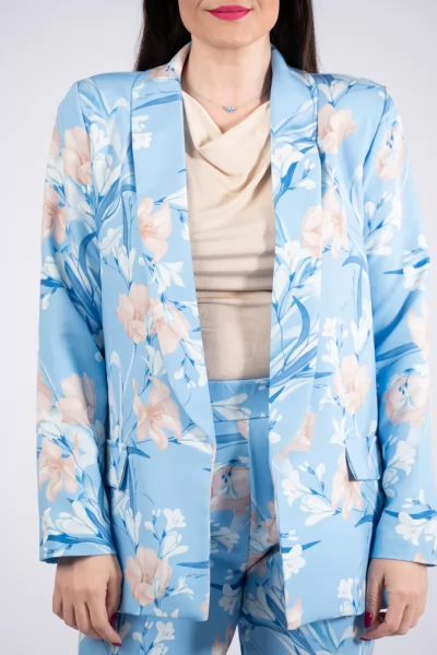 Κοστούμι Floral Γαλάζιο
