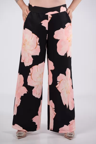 Suit Floral Black