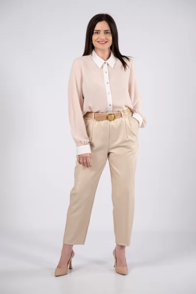 Suit Lurex Cream