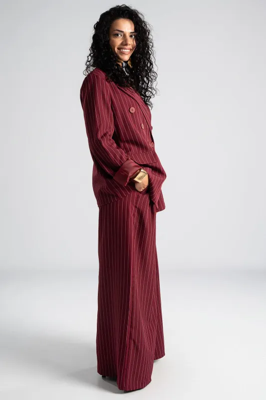 Κοστούμι Με Ρίγες