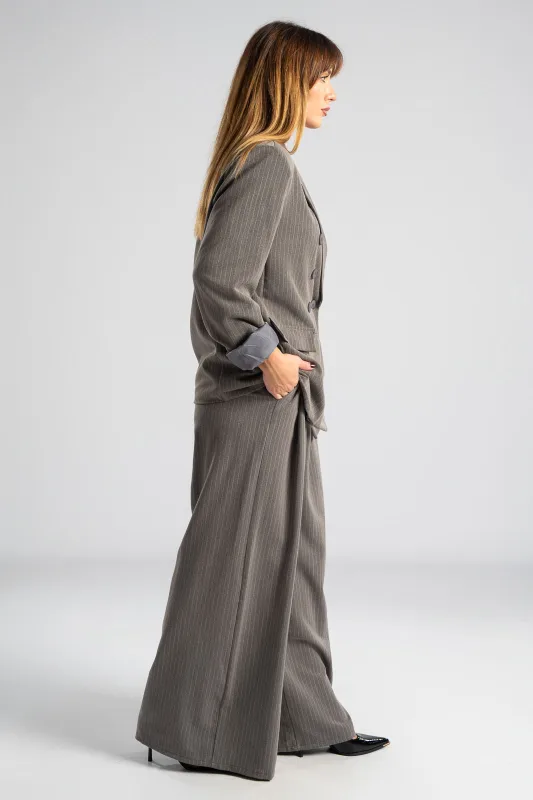 Κοστούμι Με Ρίγες