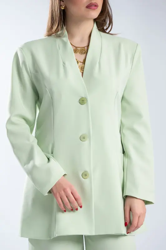 Suit Single-colour Shawl Buttons 