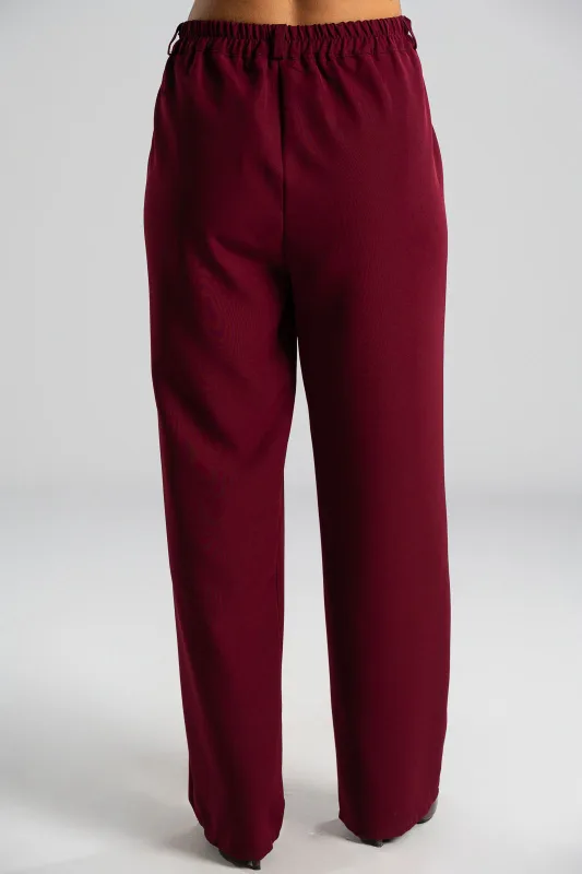 Suit Solid Color Ruffle Sleeve 