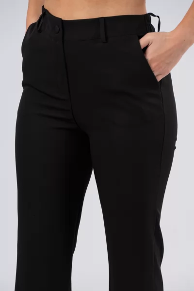 Suit Satin Details Black-Grey