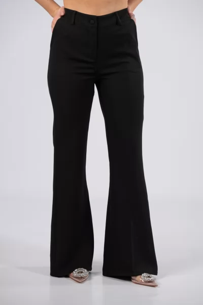 Suit Satin Details Black-Grey