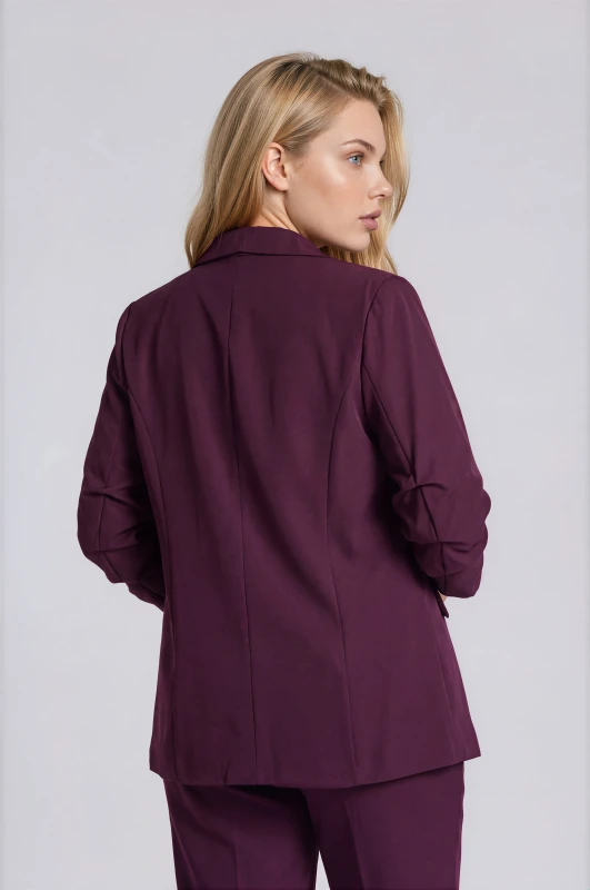 Κοστούμι Σούρα Μανίκια Μονόχρωμο