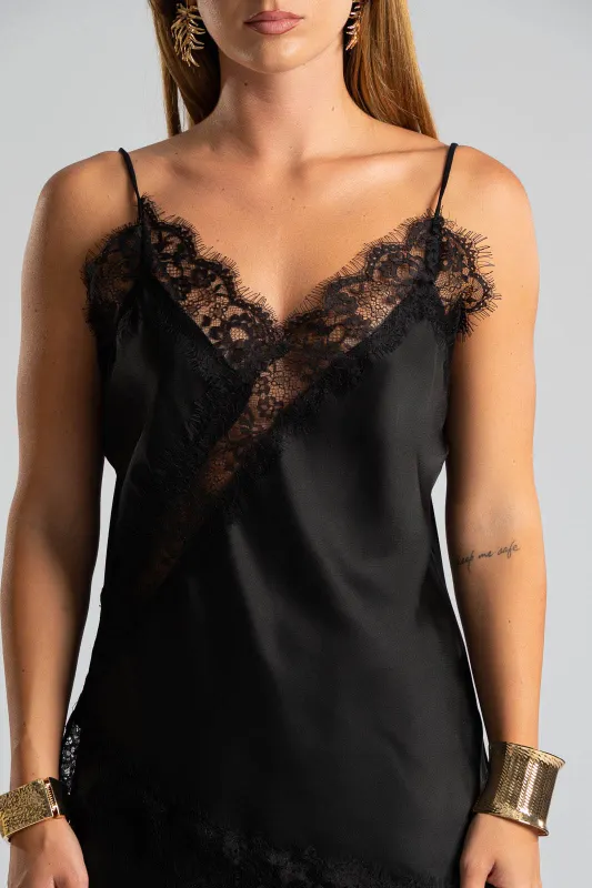 Lingerie Δαντέλα Ασύμμετρο