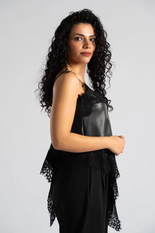 Lingerie Δερματίνη Λεπτομέρειες Δαντέλα