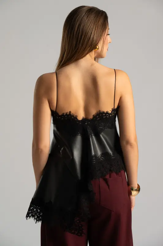Lingerie Δερματίνη Λεπτομέρειες Δαντέλα