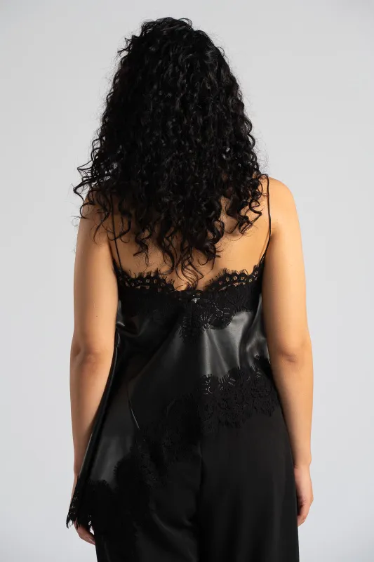 Lingerie Δερματίνη Λεπτομέρειες Δαντέλα