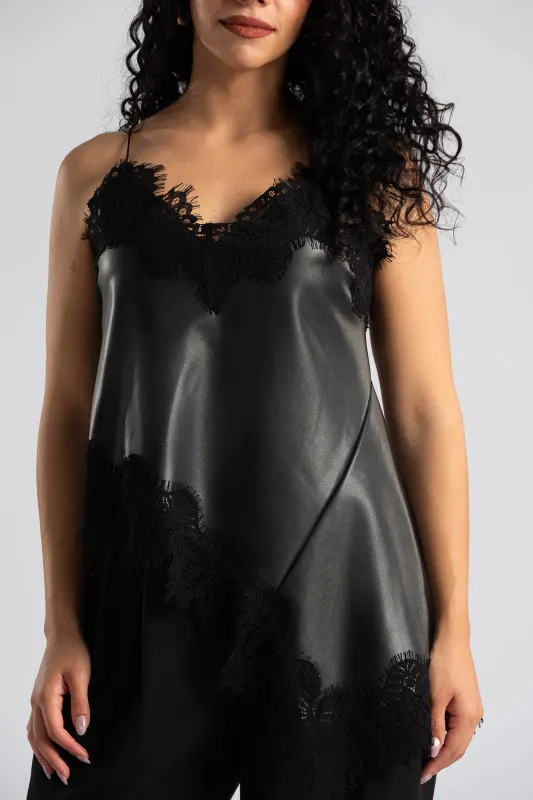 Lingerie Δερματίνη Λεπτομέρειες Δαντέλα