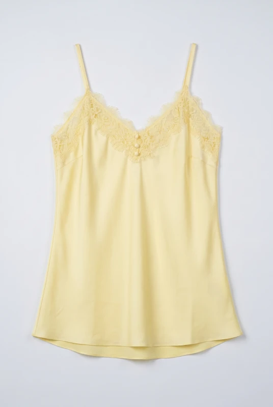 Lingerie Satin Lace Details 