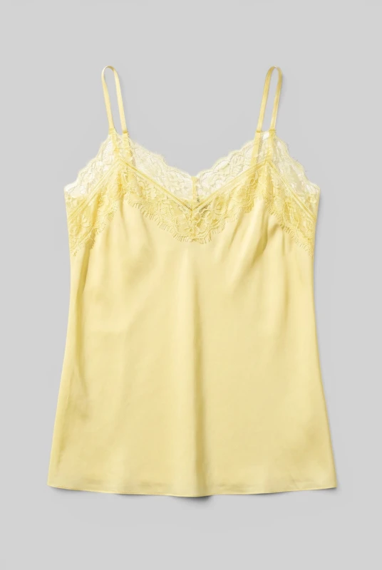 Lingerie Satin with Lace 