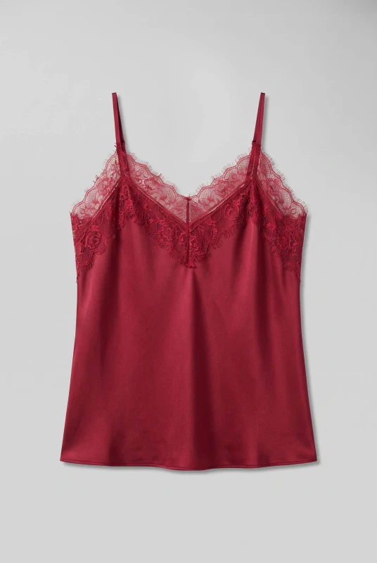 Lingerie Satin with Lace 