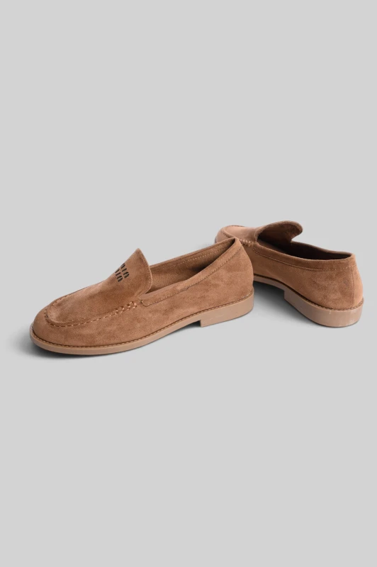 Loafer Suede Flat