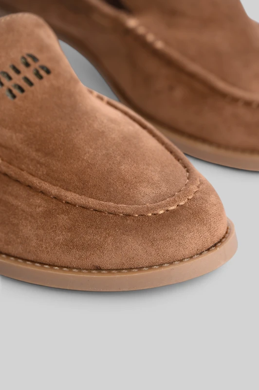 Loafer Suede Flat