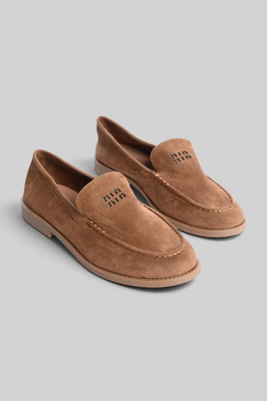 Loafer Suede Flat