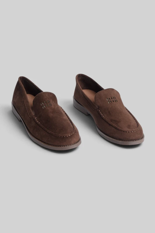 Loafer Suede Flat