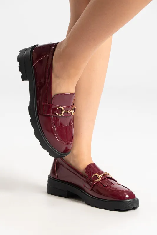 Loafers Λουστρίνι Αγκράφα