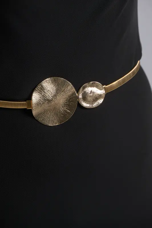 Μεταλλική Ζώνη Στρογγυλά Στοιχεία