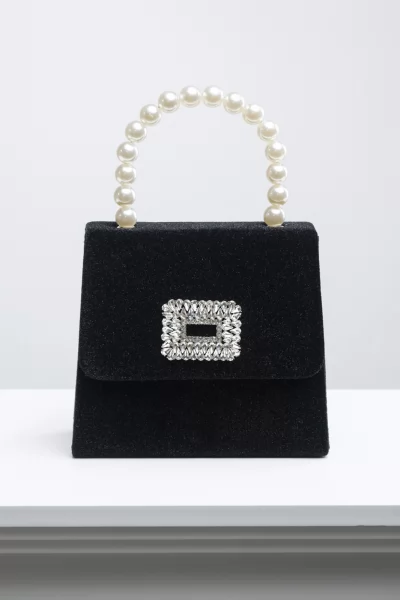Mini Bag Allesandra Μαύρη