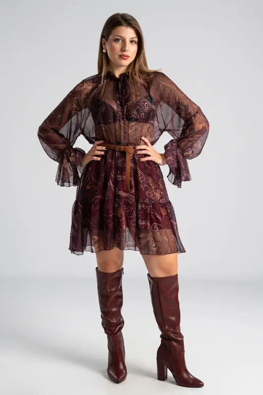 Mini Dress Lahour Belt 