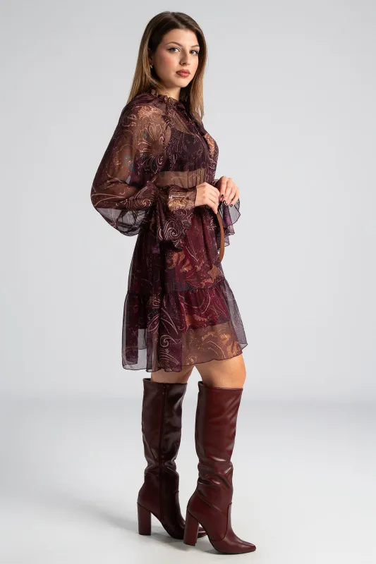 Mini Dress Lahour Belt 